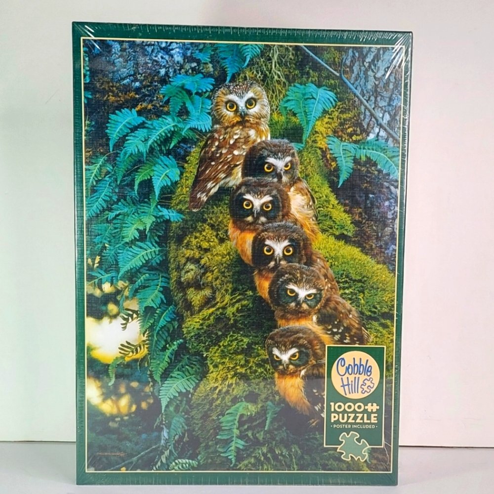 "Family Tree" Cobble Hill 1000 Piece Puzzle with Poster Included **Sealed**